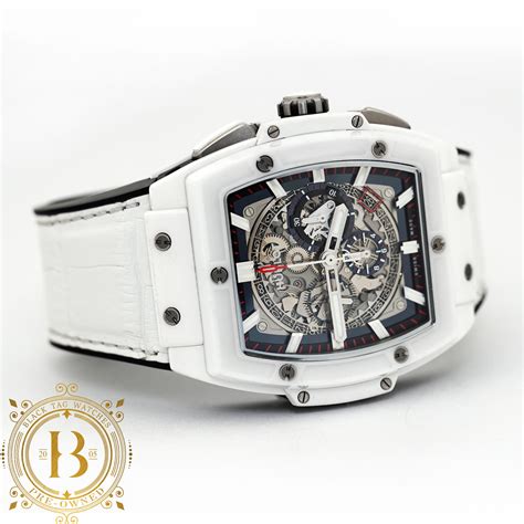 hublot white face|luxury hublot watches.